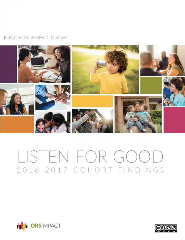 Cover: Cross Cohort Report