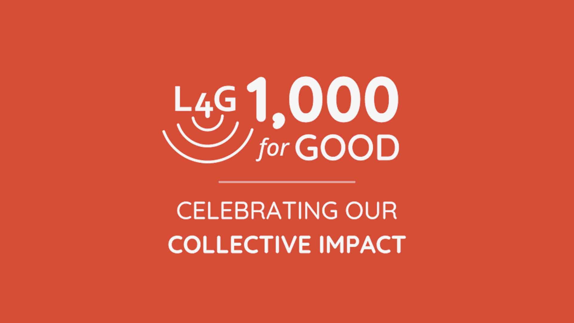 1000 for Good event video cover